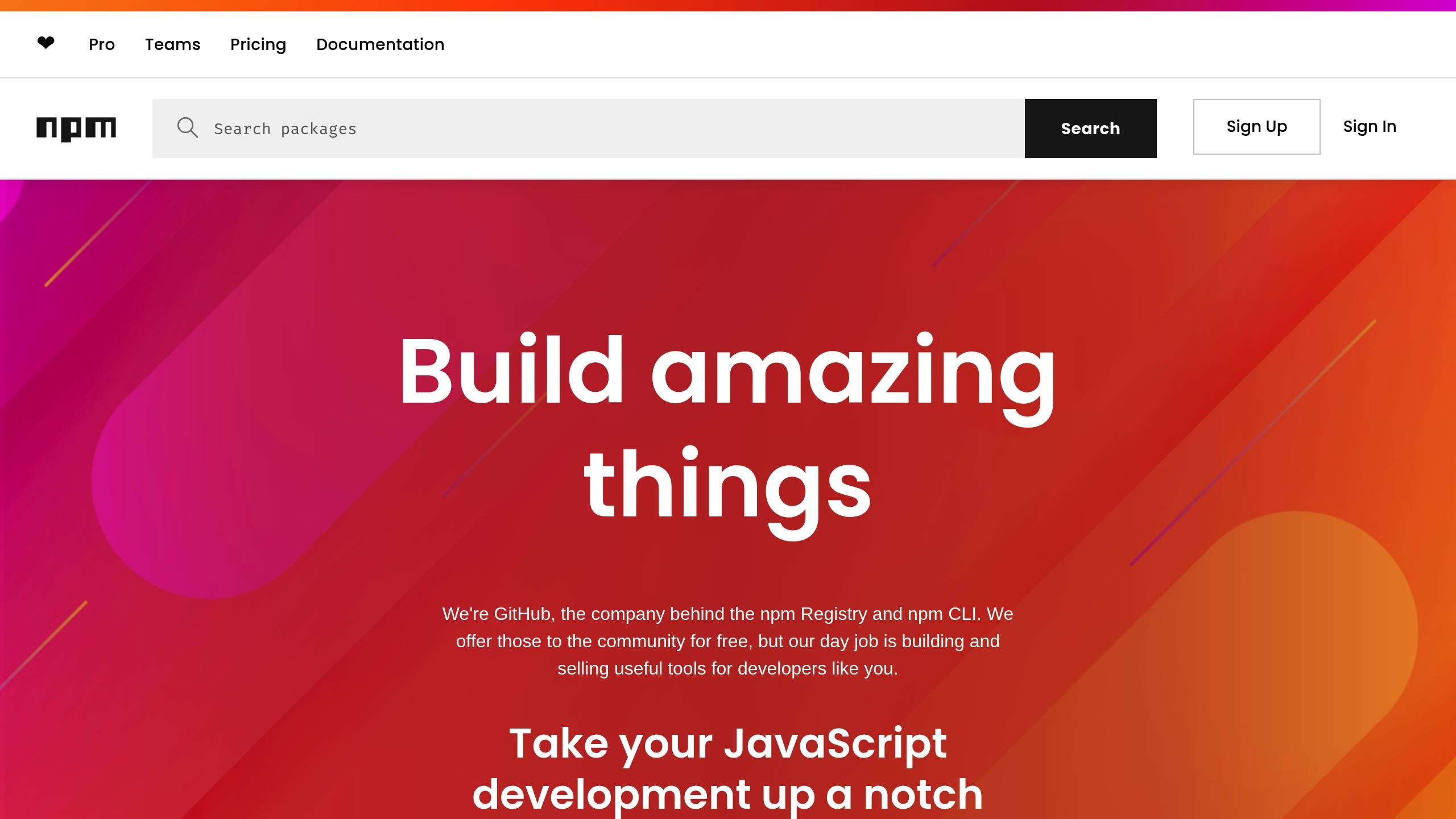 npm